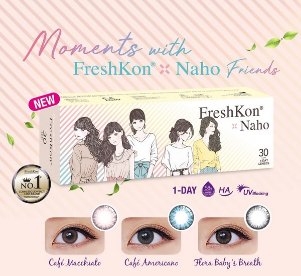 FreshKon X Naho Friends 1-Day Colors